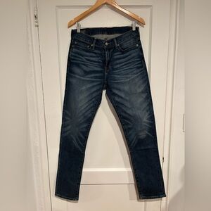 Abercrombie & Fitch Rustin Athletic Skinny Jeans Denim 30x32